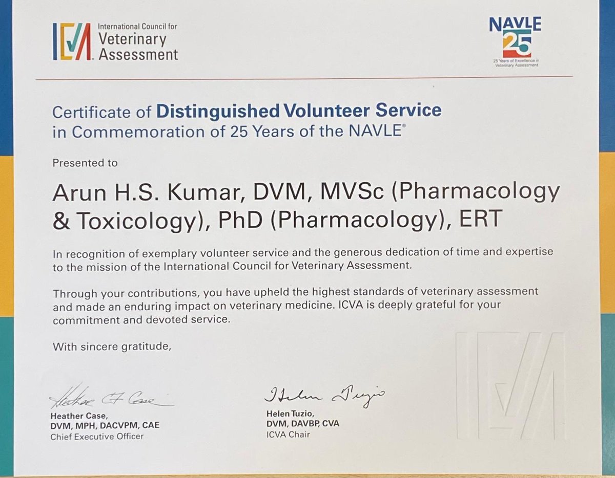 stemcology's tweet photo. Delighted to receive this, thank you ICVA #ICVA #NAVLE #licencing #veterinary https://t.co/EfwjDrtsVD
