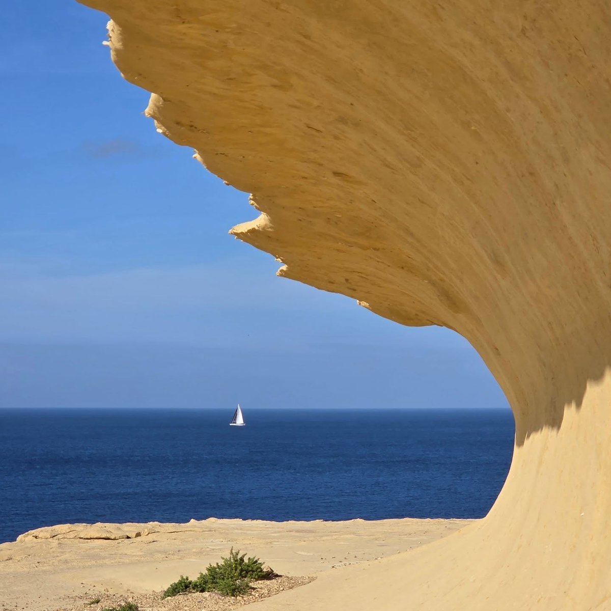 VisitGozo's tweet photo. Waves don't just belong in the sea 🌊

Gozo's coastline is peppered with unique formations, carved into the soft layer of globigerina limestone after centuries of coastal erosion. 

Explore Gozo's coastal walks at https://t.co/4XtMc3bS8A

📸 @gerdavanengelenburg https://t.co/m0hQl9fKOX