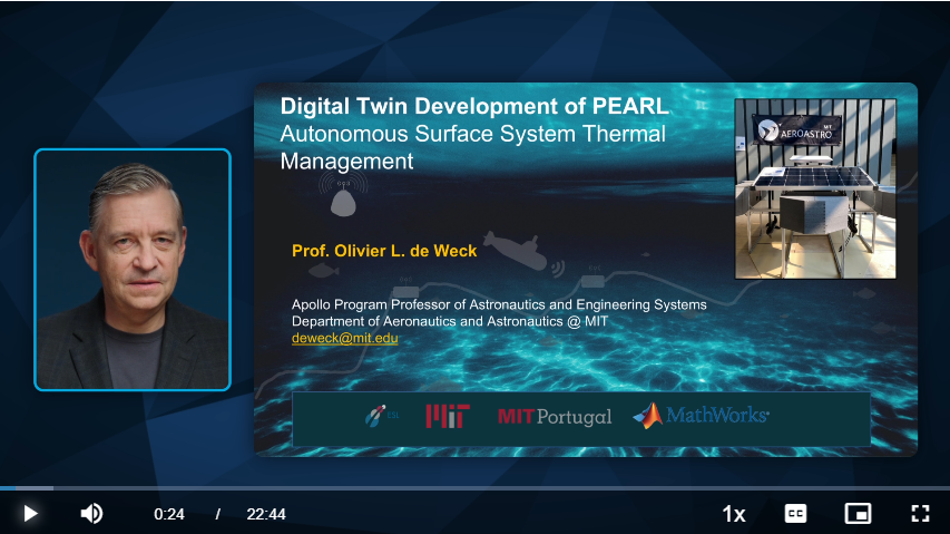 sgbrenner's tweet photo. We were lucky to have the Apollo Program Professor of Astronautics and Engineering Systems at MIT share his presentation, 'Digital Twin Development of PEARL Autonomous Surface System Management' at the 2025 #MATLABEXPO
See the full talk here: https://t.co/RZjD7ctsKr https://t.co/c9RuRCktEs