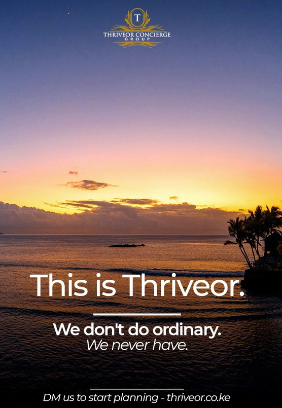 thriveorCGroup's tweet photo. Your next unforgettable journey starts with one simple conversation.

Whether it's business travel, a luxury getaway, or a personalized travel experience, Thriveor Concierge Group is here to make every journey seamless.

#maasaimara #luxurytravel #kenyasafari #bespoketravel https://t.co/octnykZXaC