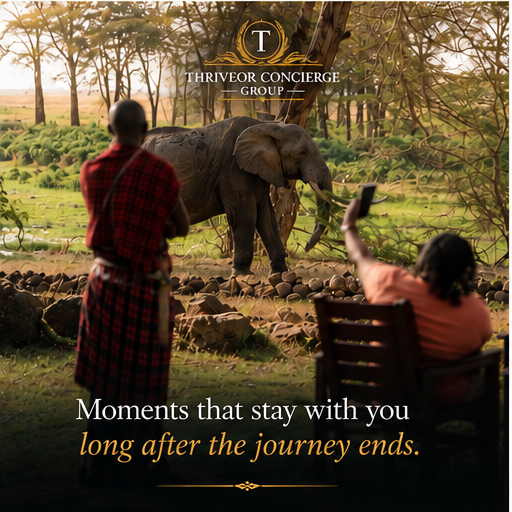 thriveorCGroup's tweet photo. Your next unforgettable journey starts with one simple conversation.

Whether it's business travel, a luxury getaway, or a personalized travel experience, Thriveor Concierge Group is here to make every journey seamless.

#maasaimara #luxurytravel #kenyasafari #bespoketravel https://t.co/octnykZXaC