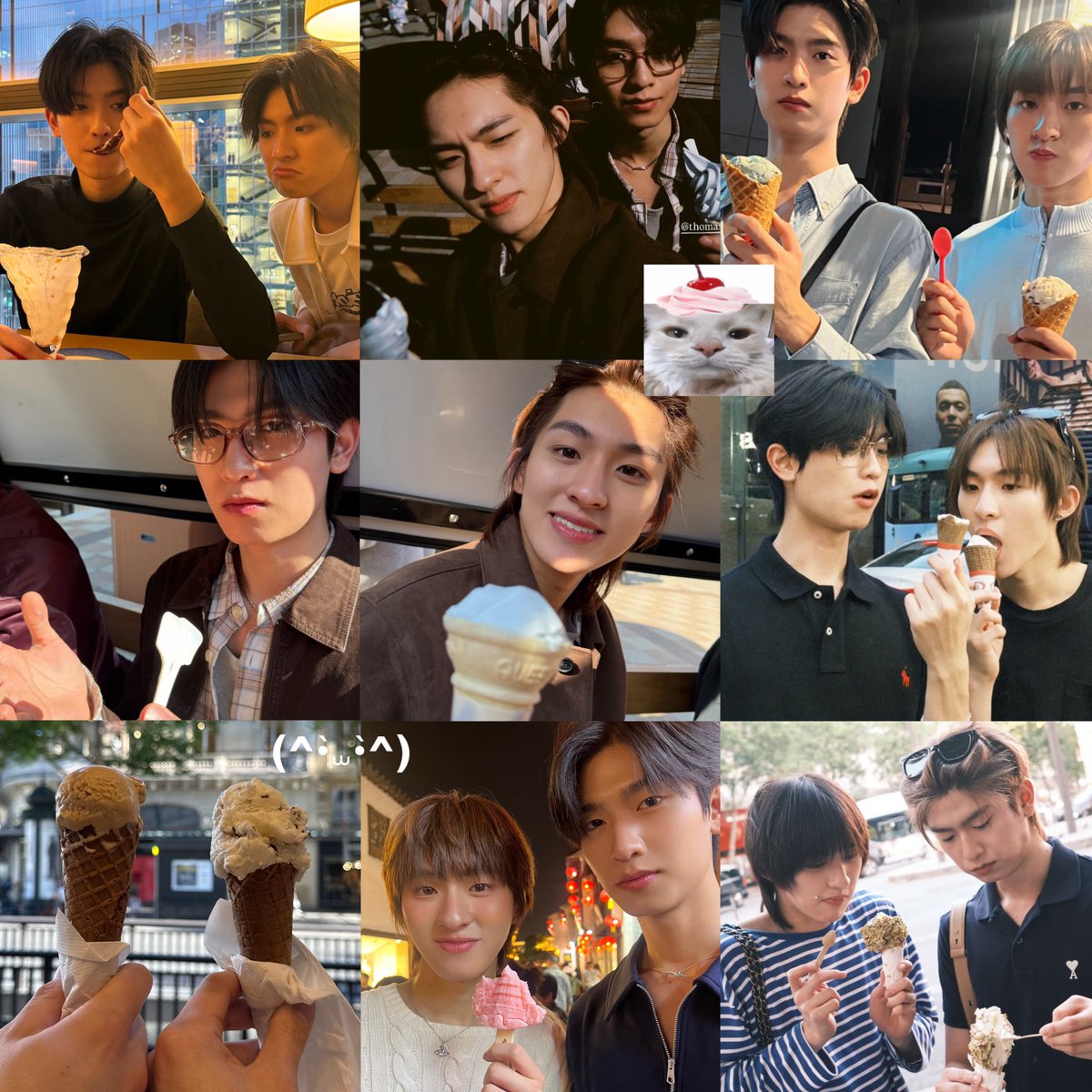 ilysomas's tweet photo. ไว้ไปตระเวนกินไอติมด้วยกันรอบโลกเลยน้า , 🍦(😻)🥄^. ֑ .^ ੭

𓈒 #thomaskong #โทมัสก้อง https://t.co/12Tlq0BHwM
