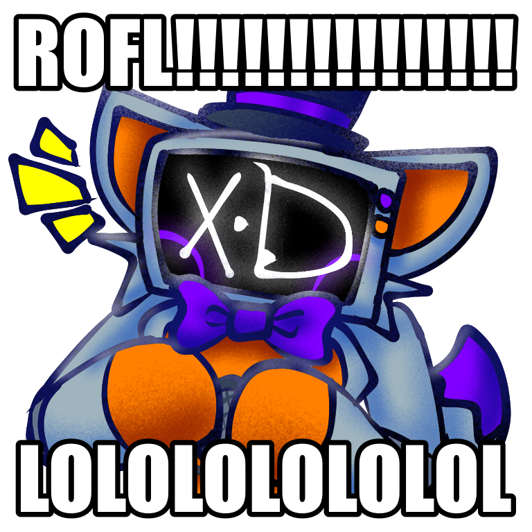 UncleManBun's tweet photo. @TamaVEVO Sticker: ROFLMAOpix 
Roblox username: Fortunethewolf

(i didnt make this, my friend fortune did but he dosent have twitter so he asked me to submit it for him) https://t.co/SYFRlYp5vD