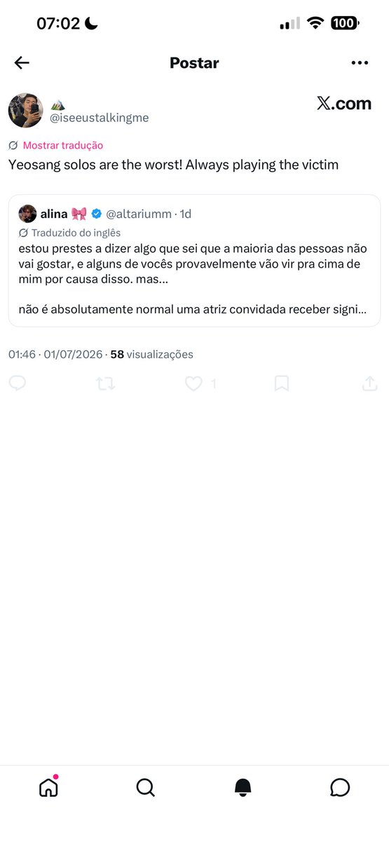 tenderwoo's tweet photo. me bloqueou pq sabe q eu to certa e não quer aceitar https://t.co/m1MU06AFYB