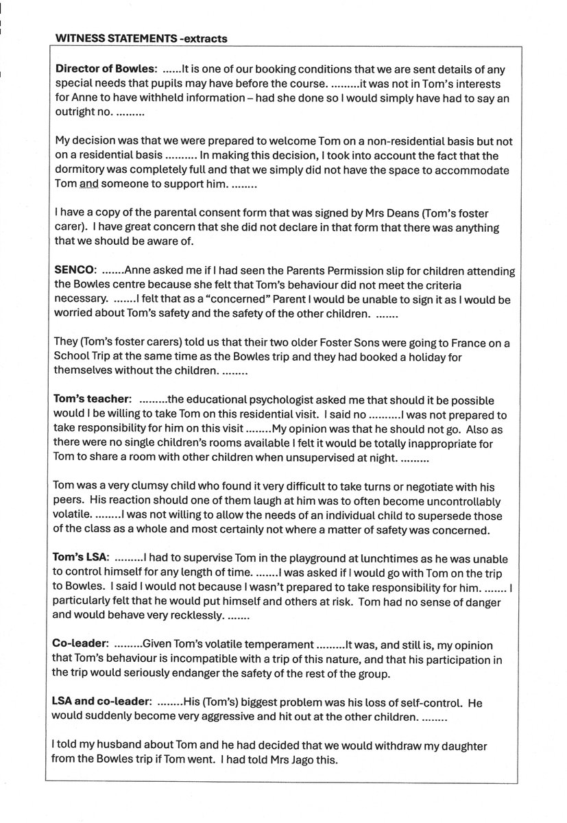 AnneJago's tweet photo. The Glenridding Beck Tragedy was 4 weeks before my trip; the leader was jailed for manslaughter for ignoring warnings

@bphillipsonMP my head wanted me to ignore these warnings and leave pupils in danger in an unsupervised dormitory with Tom

I was disciplined because I didn't https://t.co/CSnAzT9HjA