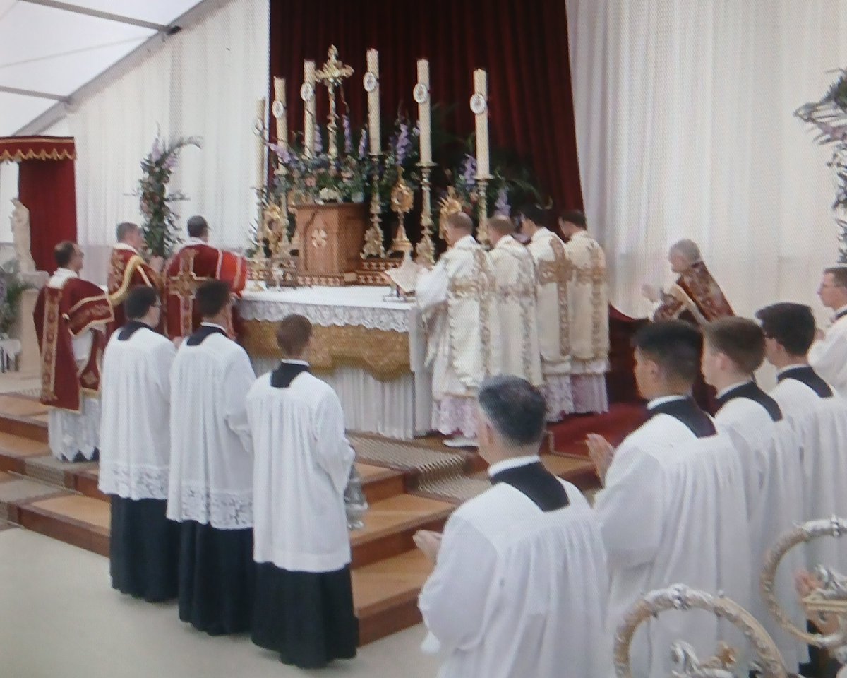 MenteCorpore34's tweet photo. #Écône #FSSPX #Sacres2026 ☝️😇 #catholique #semperidem #adAltareDei #pourLeSalutdesÂmes
#Adorare #Veritas #Unire #Caritas #Servire https://t.co/jhRDz7WQ9E