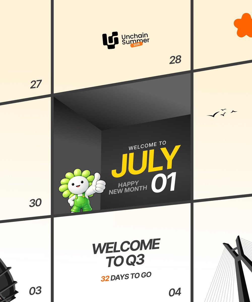 mujeebtium09's tweet photo. Happy New Month CT.

July is a special month for @NFT__NG. It's the final stretch before #UnchainSummer26 and the month where every detail comes together to ensure an unforgettable experience for everyone attending this year's edition.

The countdown is officially on, just 32 days to go.

If you've been planning to attend but haven't registered yet, now is the perfect time to secure your spot and be part of the biggest gatherings in the African Web3 ecosystem.

Date: August 2nd – 6th, 2026

Register now: https://t.co/t8n5QE0OU0

And for creators, there's even more reason to get excited. The #UnchainTakeover Creator Challenge prize pool has been increased to ₦2,000,000, giving talented creators an even bigger opportunity to showcase their skills and get rewarded.

August is closer than you think. Get ready for learning, networking, innovation and unforgettable moments.

See you at #UnchainSummer26.