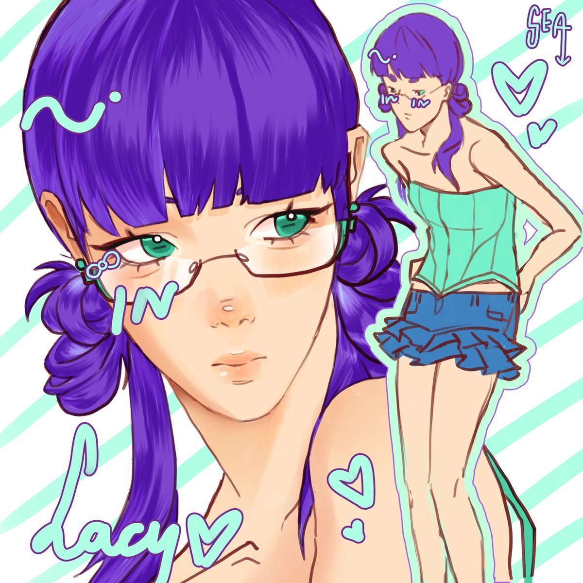Sea_026's tweet photo. #Oc 💜 https://t.co/weixpMlEh4