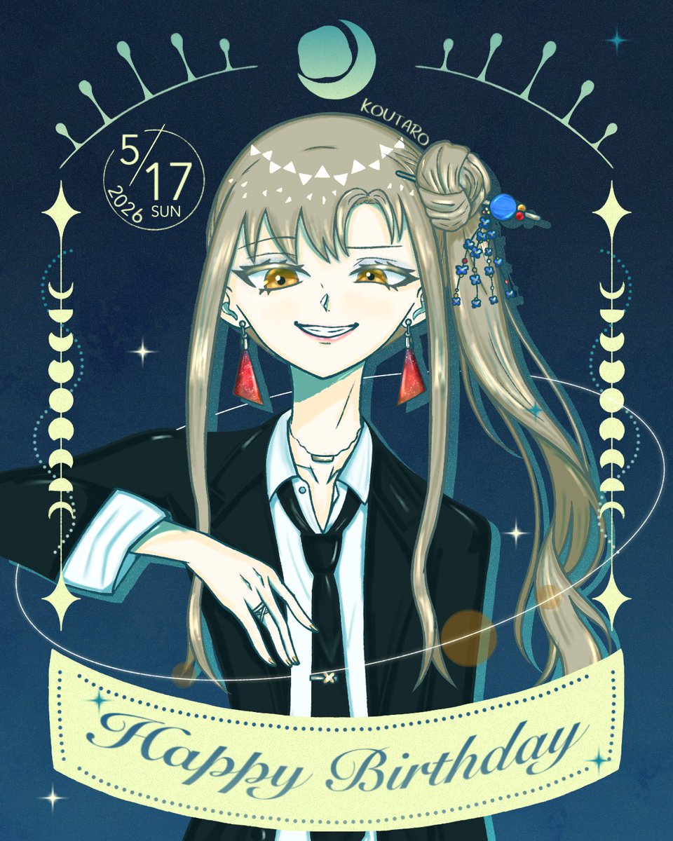 KM_5498's tweet photo. 誕生日絵シリーズ前半組！
照葉、真昼はまだあとなのでとりあえずシリーズは一区切り！ https://t.co/DDDfhzlhTR