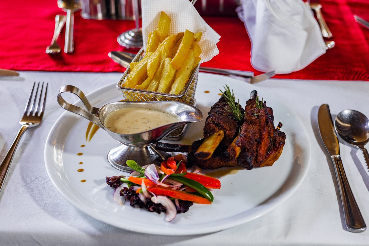 SkyzHotel's tweet photo. Cancel the “what should we eat?” conversation.

Our grilled pork ribs have already settled it. 🔥🍖 https://t.co/nRMroBPNaK