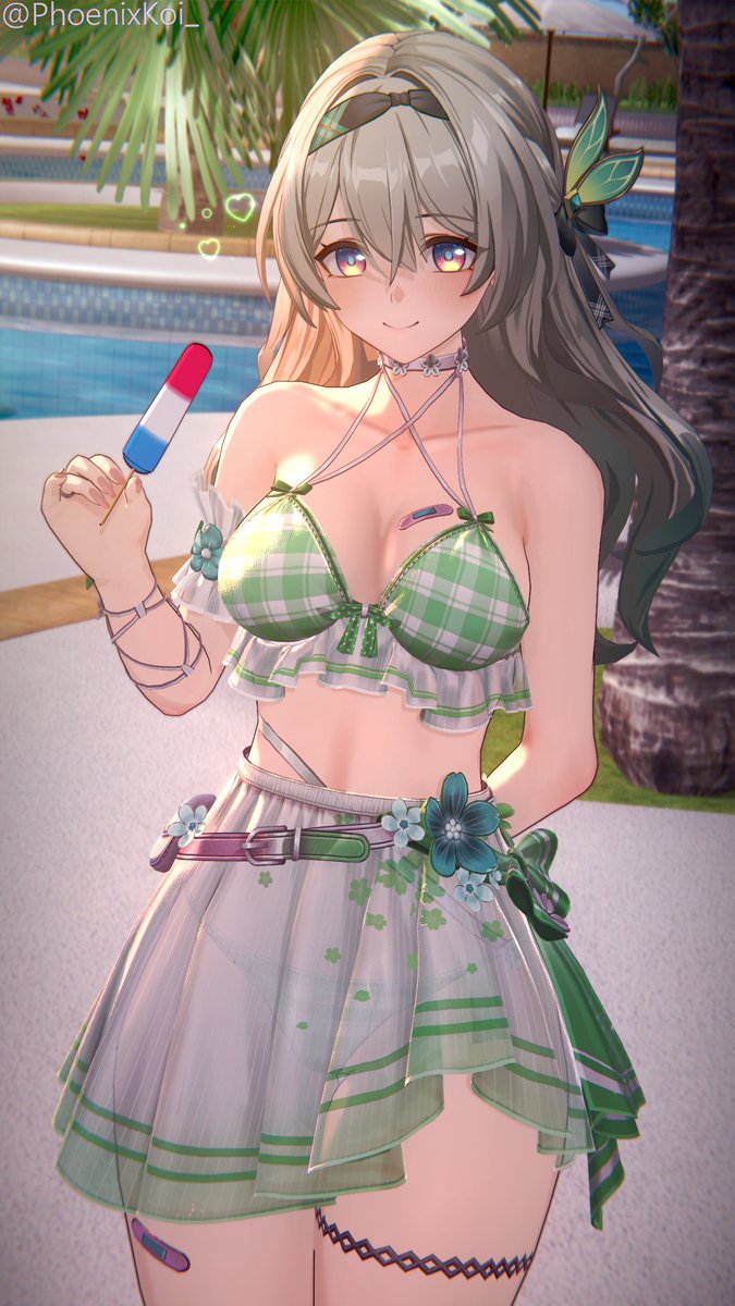 PhoenixKoi_'s tweet photo. Summer Firefly💚☀️
(Honkai: Star Rail) https://t.co/ji8dhYDu2t