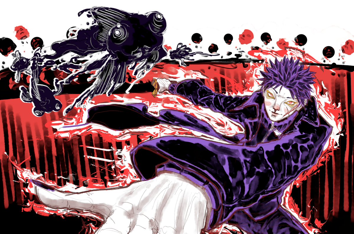 neroctopusdraws's tweet photo. ENTEN. KURO.
#kagurabachi https://t.co/rNEuSZxKVp