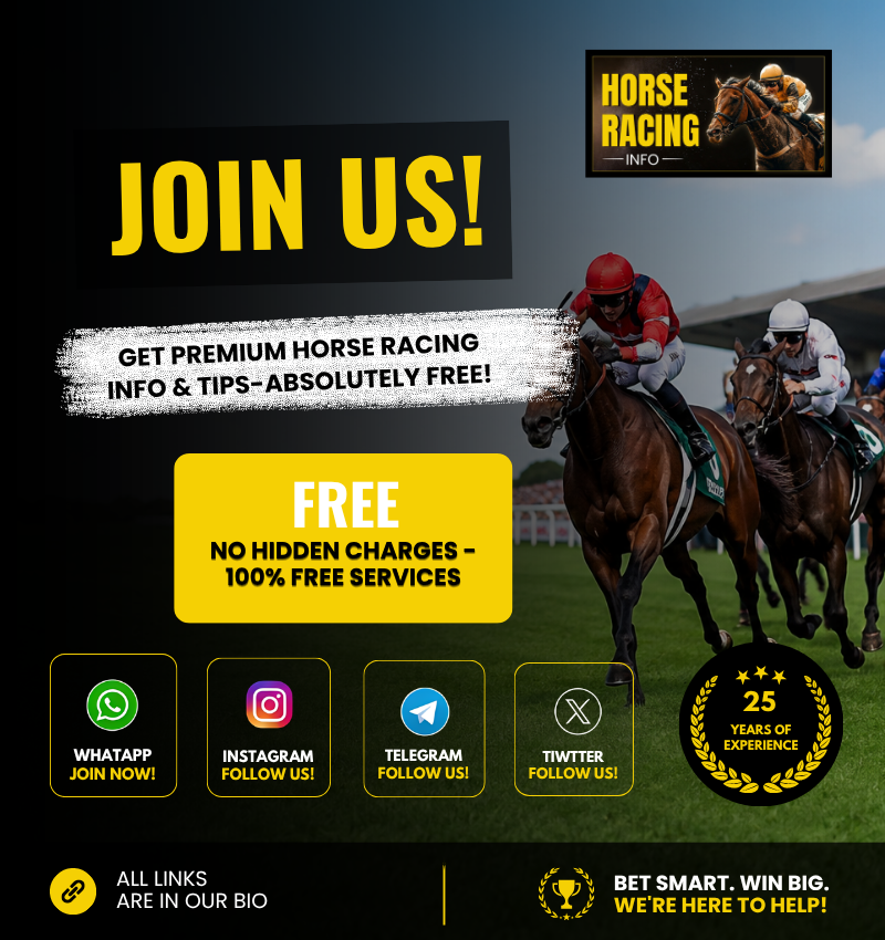 OfficialHRInfo's tweet photo. 🏇 Join Us Today!
💯 Get Premium Horse Racing Tips & Insights
🆓 Absolutely FREE!
#winnerhorse #horseracingtips #racehorse #bettingtips #ukhorseracingtips #freetips #winningtips #horsebetting #freebettingtips #racingtips #joinnow #premiumtips #nohiddencharges #expertanalysis https://t.co/drctfAg9kQ