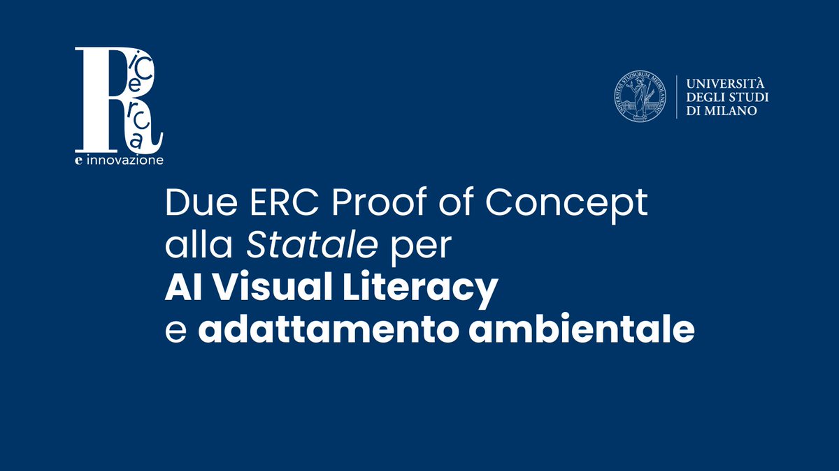 Università degli Studi di Milano tweet media