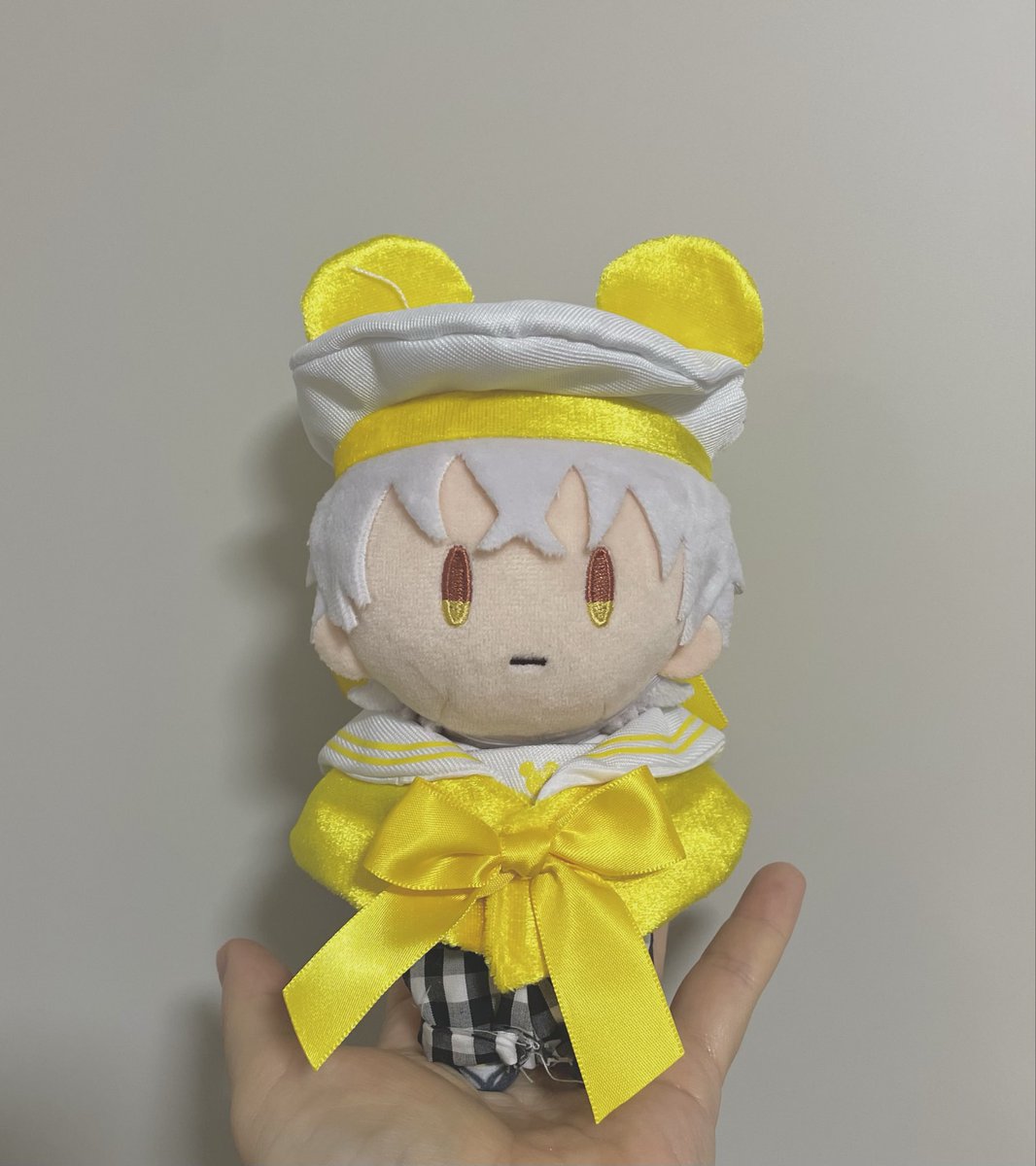 sgako1's tweet photo. うちにいる子だとプライズんぽちゃんが一番自然かなぁ？
ｷｮﾑｰﾝ…

#あなたの今日のぬい近侍見せて https://t.co/bBoZ1HO7Js