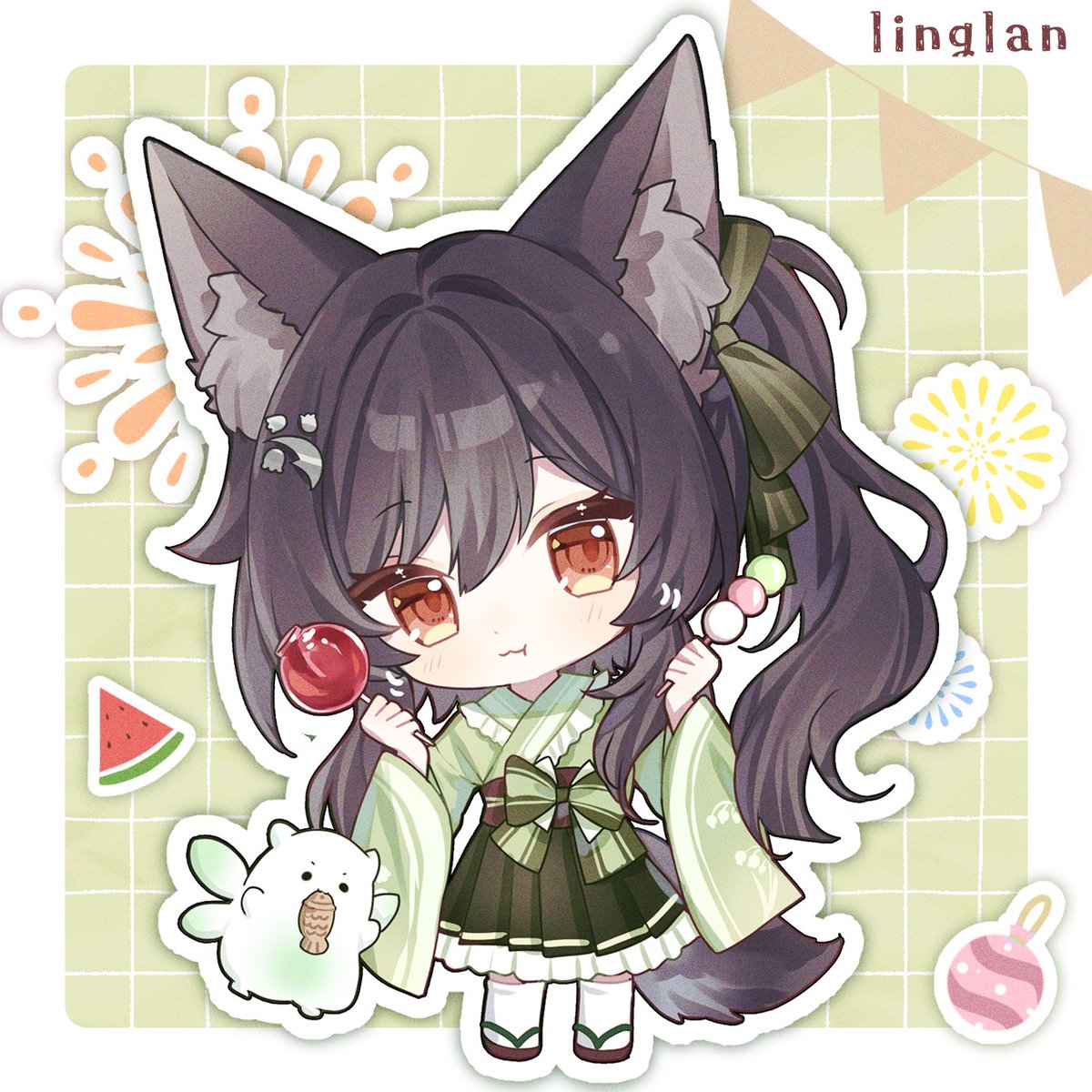 itswasuutsu's tweet photo. 🐺🌟祭典狼
#蘭蘭的畫冊LA https://t.co/L2Ir27lTLi