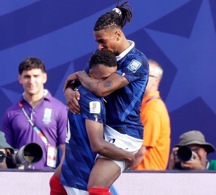 hekillshot's tweet photo. this olise mbappe moment has more angles than charlie kirk assassination https://t.co/YjCsXBwoFK