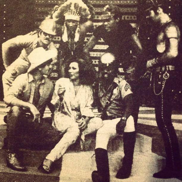 balsanja's tweet photo. En memoria de Víctor Willis de los Village People, aquí junto a Rocío Jurado https://t.co/dN4UPHpCVF