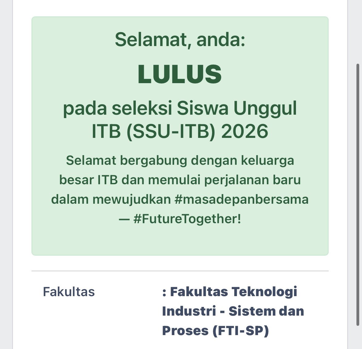 thimisyu's tweet photo. hiii guys, ada yang lulus itb? moots yukk https://t.co/xNaUz6utu4