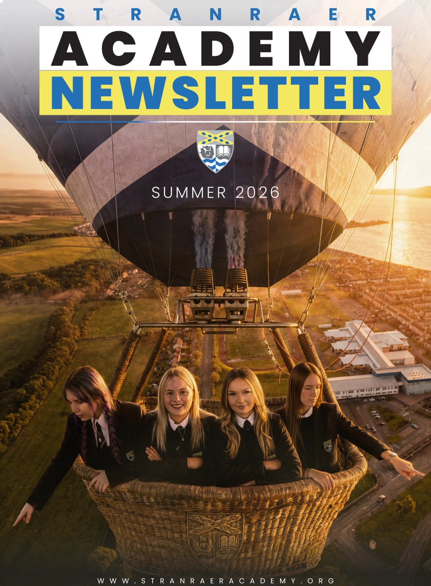 StranraerAcad's tweet photo. Grab your bucket and spade ☀️ Our Summer 2026 Newsletter has landed! 90 pages celebrating a brilliant year at Stranraer Academy — photography, sport, music, drama, community and so much more.
https://t.co/oTDG442Gj2
#StranraerAcademy #DumfriesAndGalloway #SchoolNewsletter https://t.co/7Co7n3WyM6