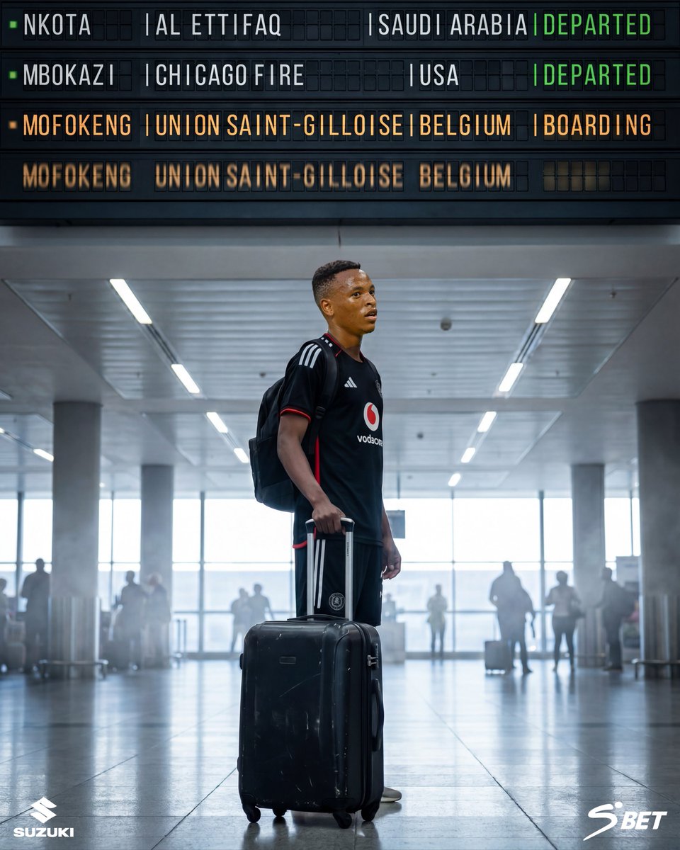 MMORTON6's tweet photo. Confirmed! 🙌🤩 

Rele Mofokeng off to Europe! 

Orlando Pirates reach agreement with Royale Union Saint-Gilloise. 

President Yama 2k will play in the Champions League next Season! 🤩 https://t.co/sZXI7lg4Ja