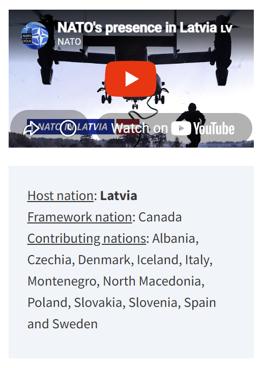 ramper7676's tweet photo. @petite_michelle In Nato framework Polish troops are part of deployment in LAtvia. Polish Air Force participates in Baltic Air Policing mission. Till yesterday Multinational Corps Northeast with HQ in Szczenin ware of responsible for Estonia and Latvia (now on Lithuenia)
https://t.co/WKWoN3qlkd https://t.co/Fb0CDHpCKh