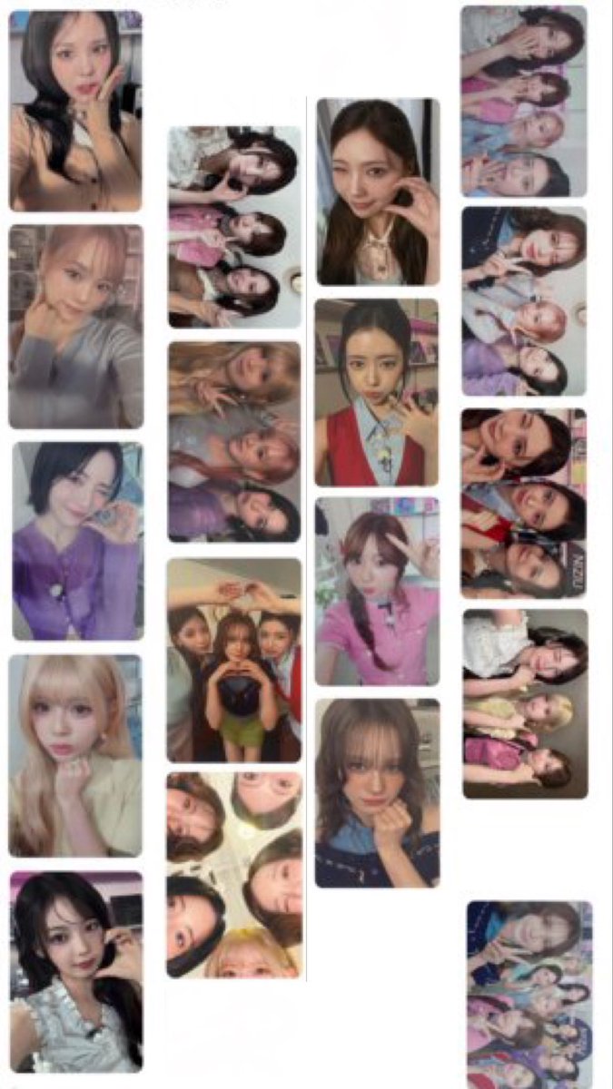 harus2withU's tweet photo. 求　1〜3枚目
譲　４枚目
#NiziU交換 https://t.co/kZHEC36AwB