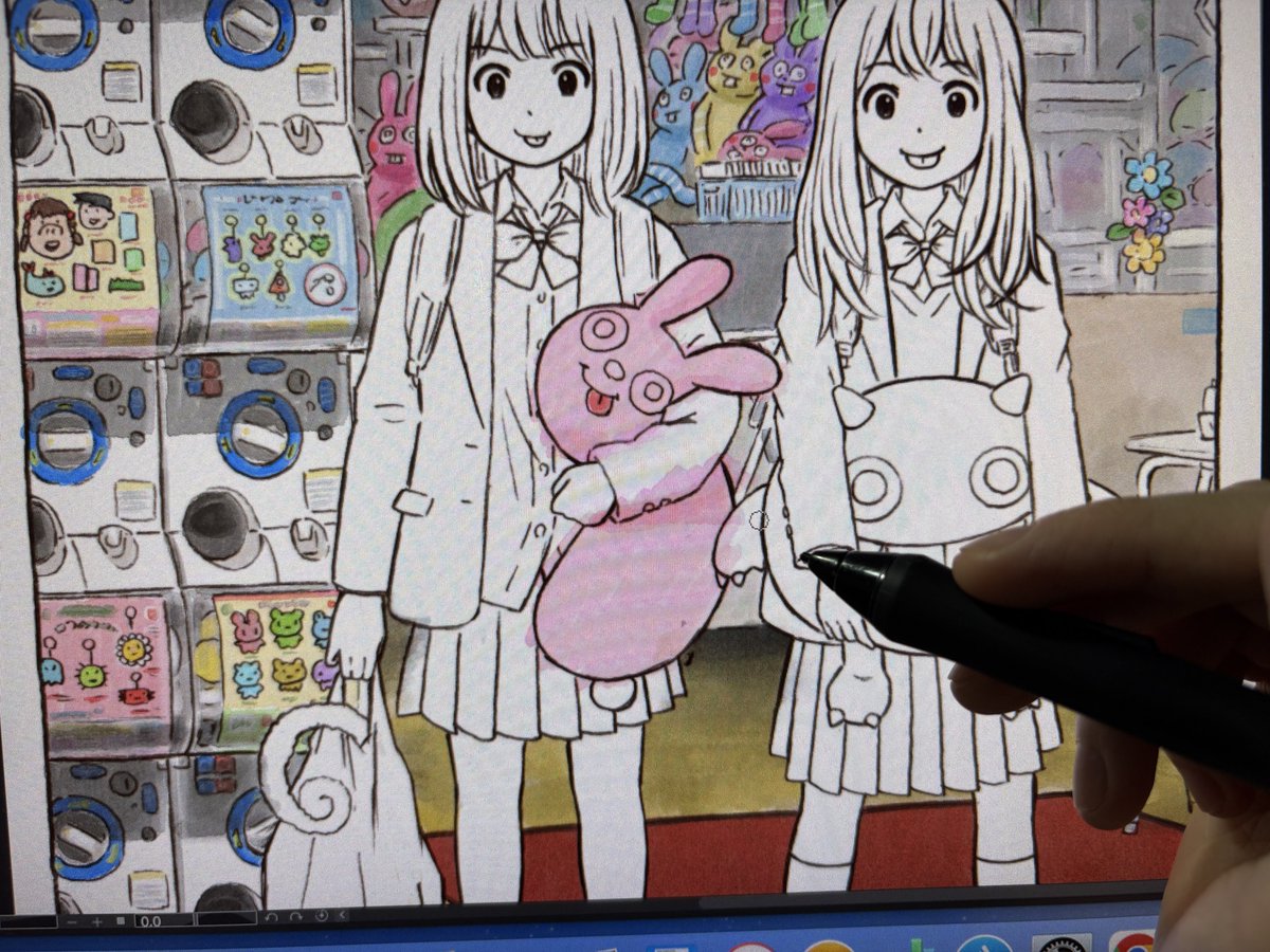 yuukitokuda's tweet photo. デジタル、ガシガシ塗れるから楽しい✨ https://t.co/QXDkqa6lhX