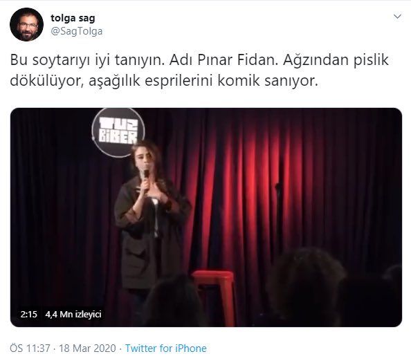 NekadarolduTR's tweet photo. Unutmadık!

İslam ile dalga geçen Deniz Göktas için 
"Mizah yapıyor, gülmekten korkmayın" diyen cenah,

Alevîlerle ilgili espri yapan Pınar Fidan'ı linç etmişti. https://t.co/IsRh5Wy9OE