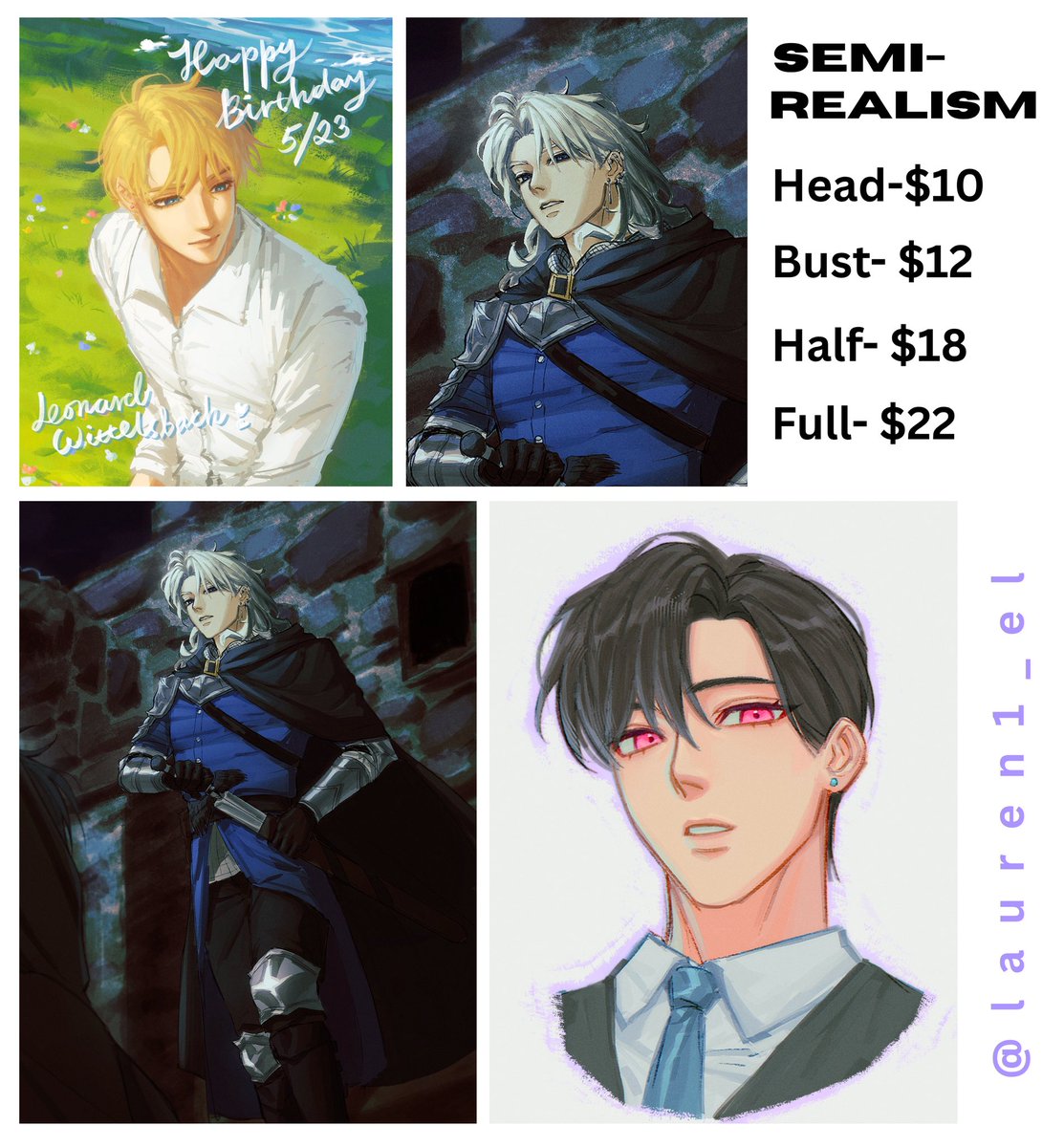 lauren1_el's tweet photo. #commission 
Commissions open!
Link below ⬇️ https://t.co/Ko7ELBJLZF