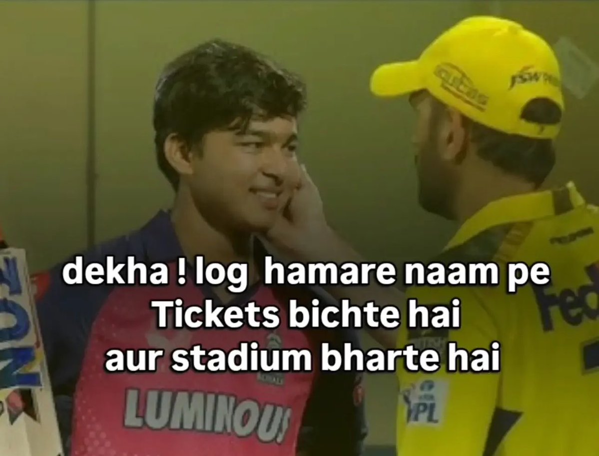 4Vvyas's tweet photo. Marketing department’s favourite player https://t.co/WnMj1zZ3b9