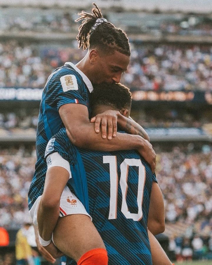 hekillshot's tweet photo. this olise mbappe moment has more angles than charlie kirk assassination https://t.co/YjCsXBwoFK
