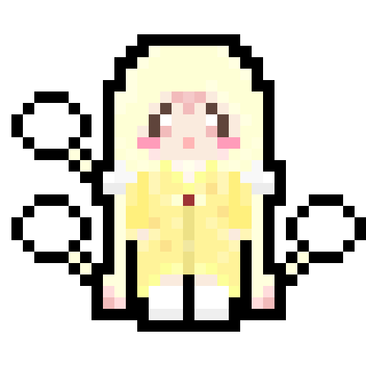 Zzzzzzzz.💤 #ドット絵 #pixelart #魔法少女育成計画 #まほいく