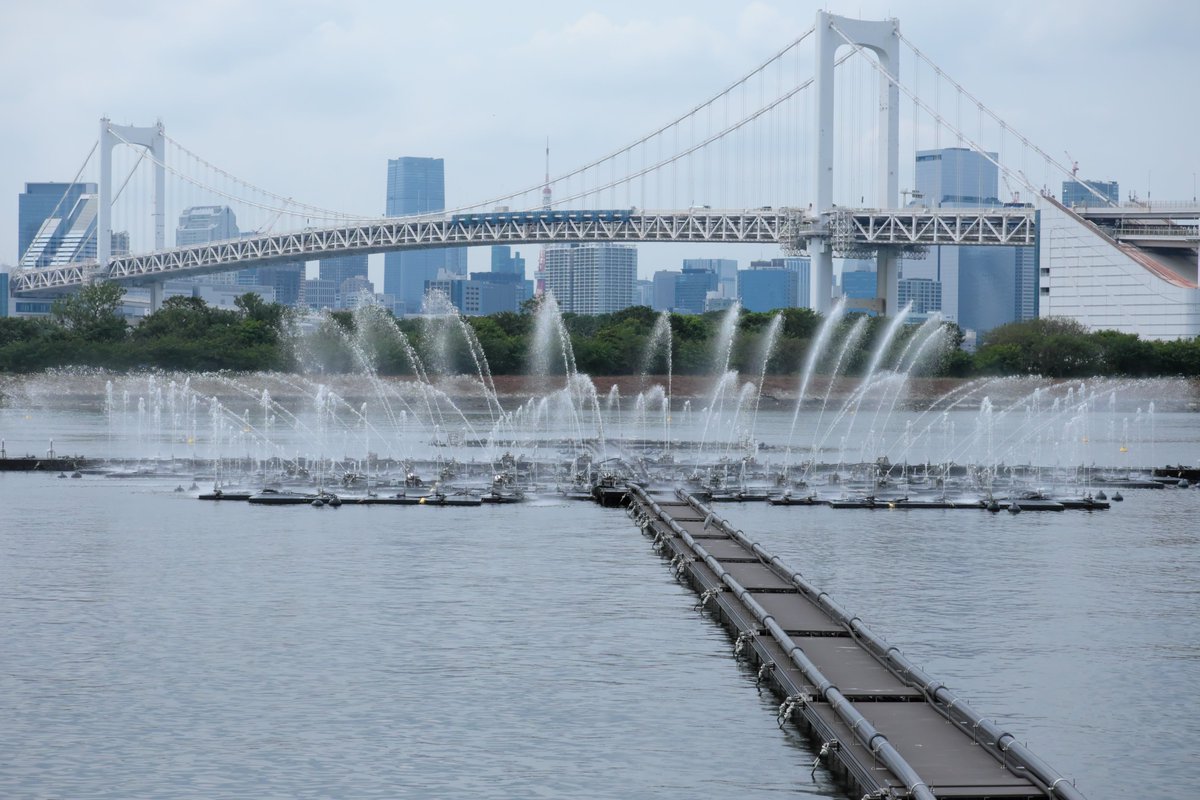 PatrascheTheCat's tweet photo. くっさい場所から望む東京アクアシンフォニー♪ https://t.co/v5GbvAjZwC