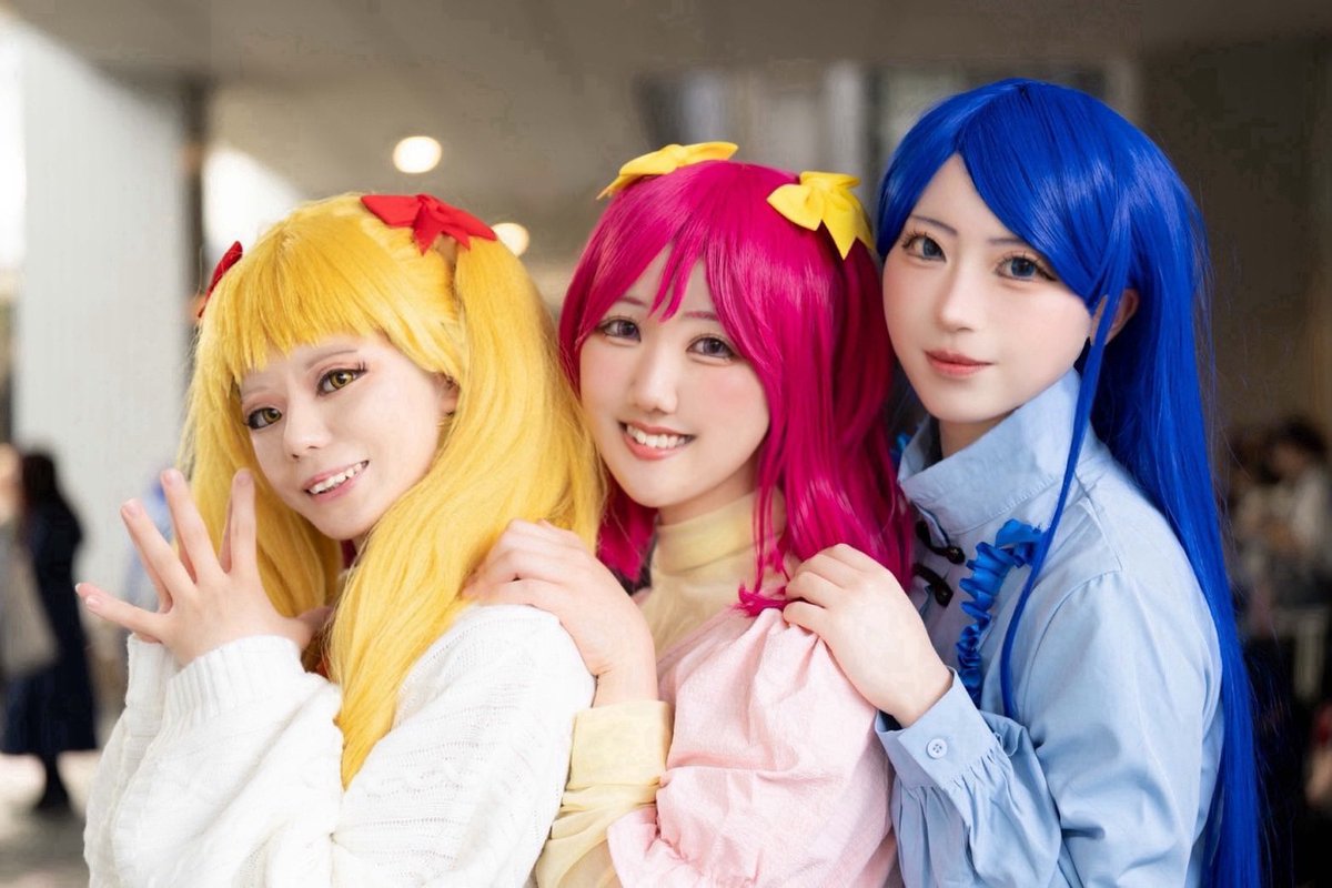 chi_tan_cos's tweet photo. #アコスタ弁天町
かわいいが渋滞してる💛🩷💙 https://t.co/myxPdXn7kJ