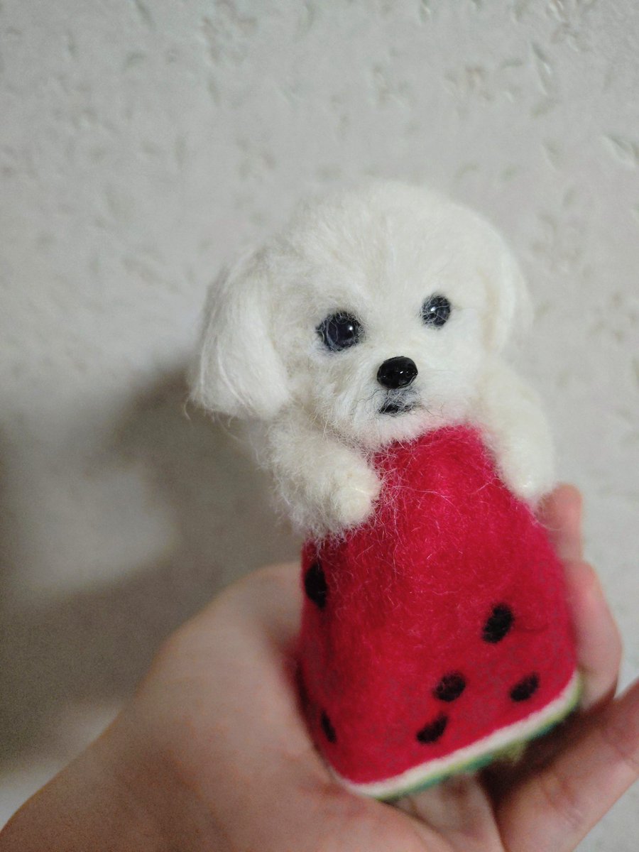 犬の羊毛フェルト、ショップRurumaru (@rurumaru18) / Posts / X