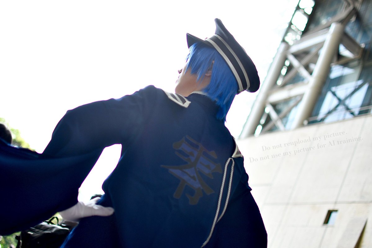 8pu_yu's tweet photo. 【 cosplay 】
　　千本桜 / 靑音海斗 

　　　　　　　　零

📸 : うりぼう様
#ニコニコ超会議2026 https://t.co/6cQnE5TMmD