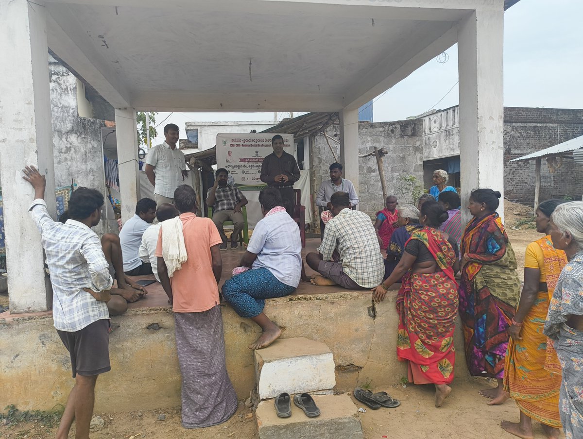 RiceIcar's tweet photo. RCRRS, Naira successfully conducted an awareness programme on 30 June 2026 under the #MGMG where farmers were sensitized to the importance of #SoilTesting, #BalancedFertilizerUse, #IntegratedNutrientManagement. @RiceIcar @icarindia @AgriGoI @mygovindia @PMOIndia #OneICAR #CRRI https://t.co/cCzbi0MZ54