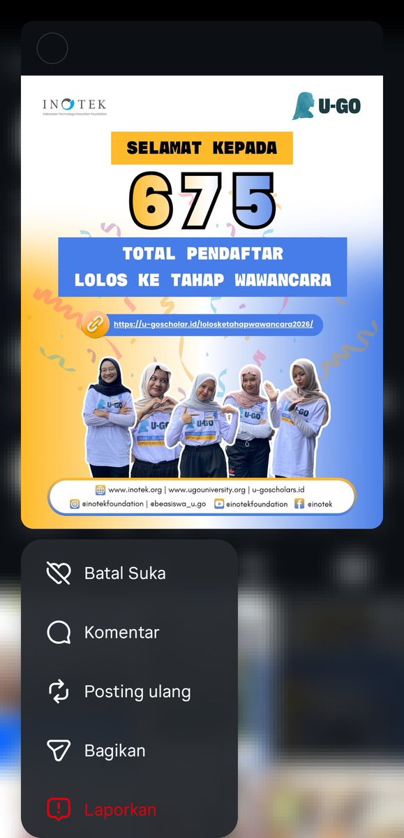 chaectus's tweet photo. Huhuuuu belum loloss #beasiswa but isokey let's #BeginAgain https://t.co/jc94rPf1nu