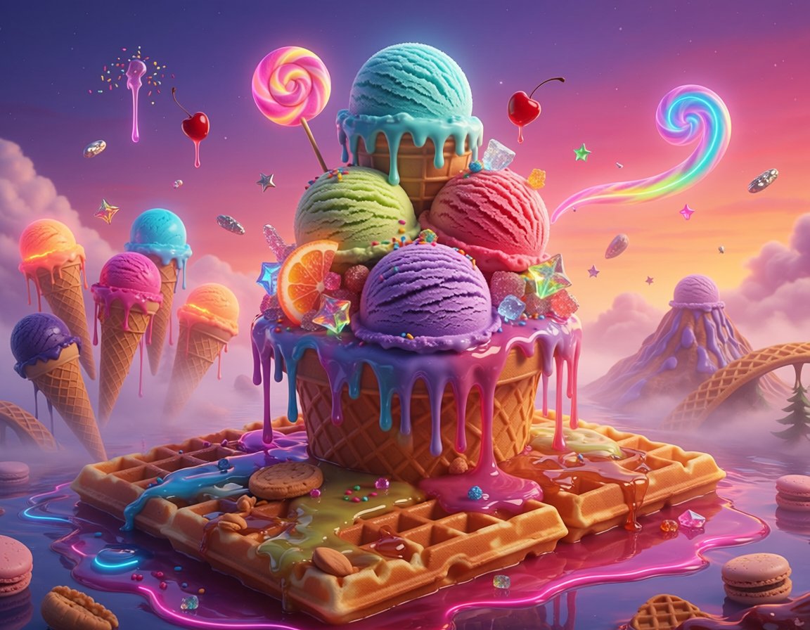 asifbipu's tweet photo. @LudovicCreator Made with @AdobeFirefly 
#CreativeIceCreamDay; @LudovicCreator https://t.co/eCpr86nWKx