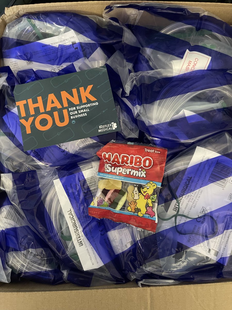 Event_Amb_Serv's tweet photo. No no noโฆ Thank you Reflex Medical for another stupidly fast delivery of airway consumables.
#OneJobDoneWell #WeDontPlayBeingMedic #ThisIsTheDayJob #TrustedCompany #DoingItRight #EventMedics #EventAmbulanceService https://t.co/mJorqo8gLW