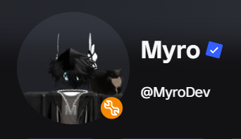 MyroDevv's tweet photo. I know I'm inactive on X but the Verification Wave hit last night and I finally achieved one of my dream goals, and got to check off one of the few goals to reach by the end of 2026.

I'm really grateful for @XYRX_FR for giving me the opportunity to work on his game. 
#robloxdev https://t.co/iaGhNJwMrv