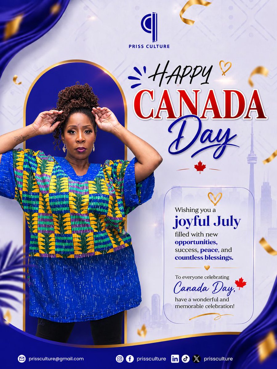oxygen_comics's tweet photo. Culture connects us. Craftsmanship tells our story. 
Today, we celebrate Canada, its diversity, and everyone building dreams there. From all of us at Priss Culture, Happy Canada Day! 🇨🇦
#CanadaDay #PrissCulture #AfricanFashion #LuxuryAccessories #HandmadeLuxury https://t.co/WkwO6o3MZU