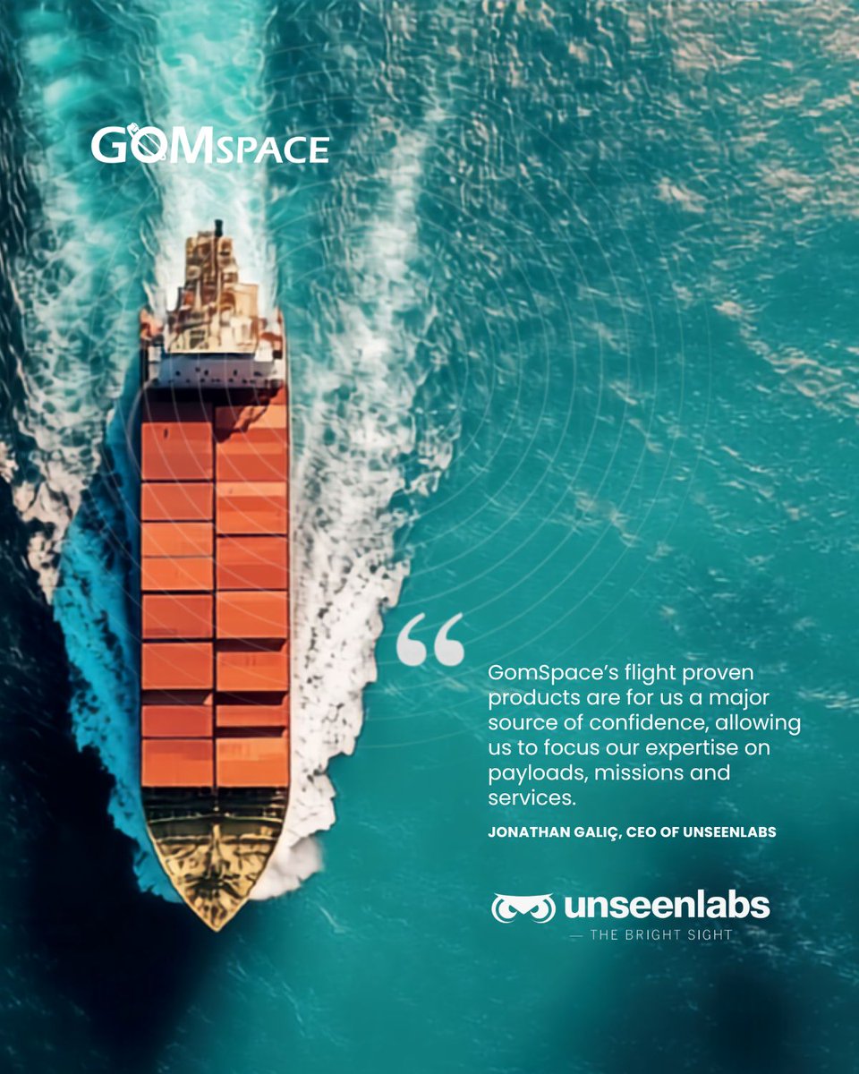GomSpaceGroup's tweet photo. GomSpace has signed a new contract with @UnseenLabs  to deliver two additional 8U CubeSats, supporting the expansion of its operational constellation.

#GomSpace #CubeSats #SmallSats #SpaceTech #NewSpace #SatelliteConstellation https://t.co/9P5g9Tve1Q
