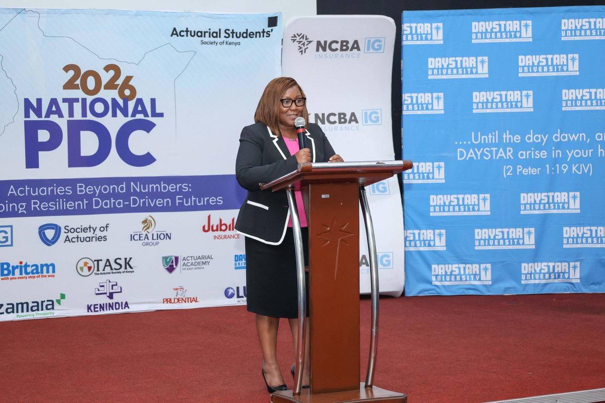 MihrThakar's tweet photo. I have been thinking... Actuaries can make great marriage counselors. 😄 

They study behaviour and objective risk assessment. 

One thing I admire about NCBA is mentoring future professionals. Proud to see NCBA Insurance sponsor the ASSK Product Development Competition. https://t.co/ENRl3Rdhp9