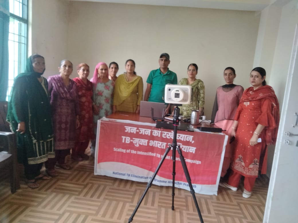 dtohpmnd's tweet photo. Ayushman Arogya Shivir held at CH Mandap, Health Block Sandhole Distt Mandi HP on dated 01-07-2026. Total number of X-Ray done 38.  
#TBMuktBharat 
#TBMuktHimachal https://t.co/ezbunQCpcN