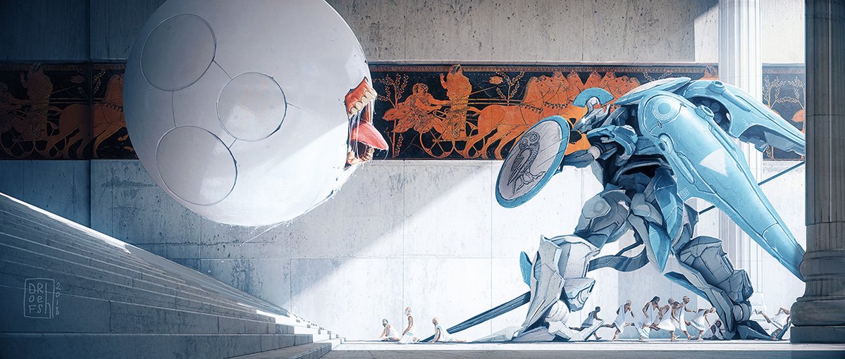 _Dofresh_'s tweet photo. Today is the day !
"Digitaline" starts its crowdfunding campaign.
https://t.co/N156VhLX4H
Published by @rom_est_2012 , it is a massive compilation of my works, with dozens of new illustrations.
If you love sci-fi in general, mechas, or cyberpunk it might suit your tastes. https://t.co/u8q0IC5e2m