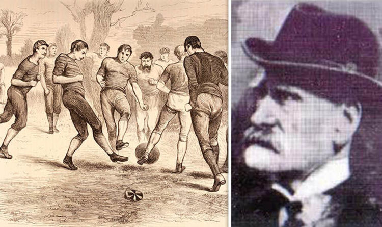 RaggedTP's tweet photo. Football is a game that originated in Scotland.
The English claim it because Ebenezer Cobb Morley wrote the first official 'Laws of the Game' in 1863.
Now the US has effectively turned it into a game of 4 quarters to accommodate TV Ad breaks... ripping up 160yrs of tradition. https://t.co/bi3TYCtqqW