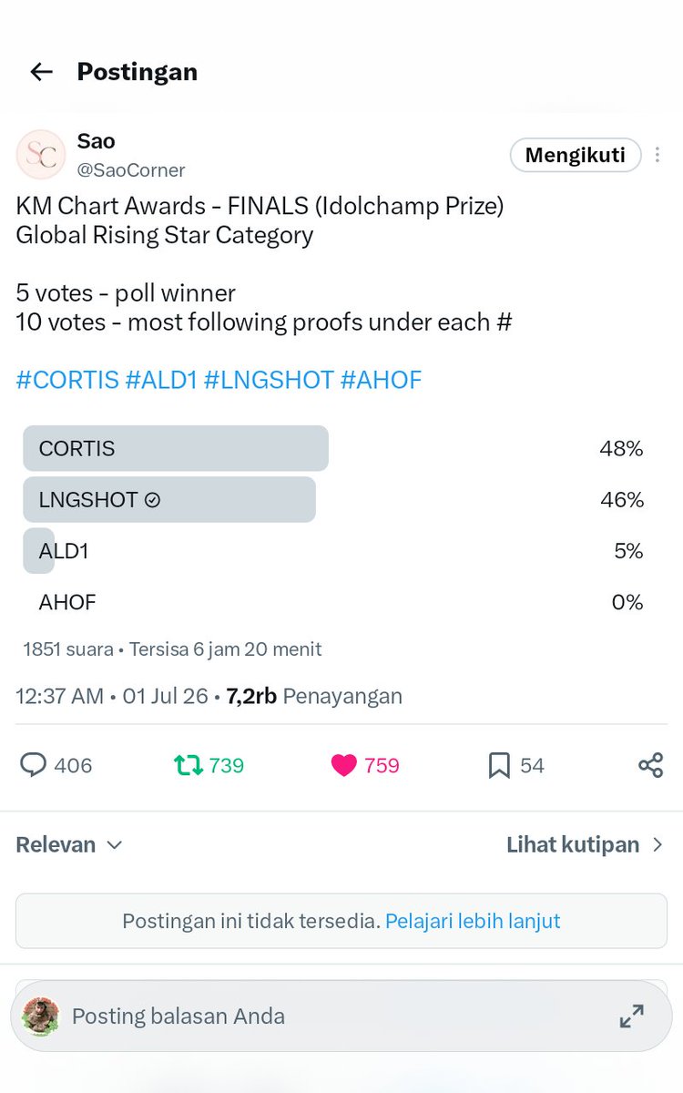 sakeoza | gap 26 (besok lolos pil 1) tweet media