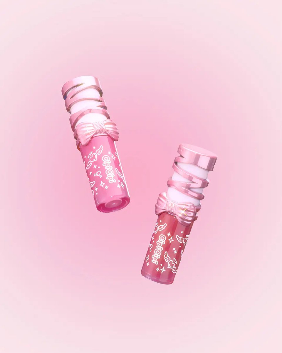 MimiBeauty__'s tweet photo. CipiCipiのリボンティント限定色🎀
"恋"がテーマの2色なんだって♡手描きのイラストが可愛い…！7/29発売 https://t.co/nB9afgU0lF
